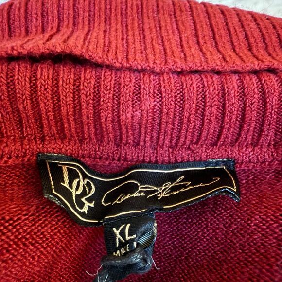 DG2 by Diane Gilman Lux Touch Turtleneck Sweater with Lace-Up Sides size XL NWT - Picture 5 of 7